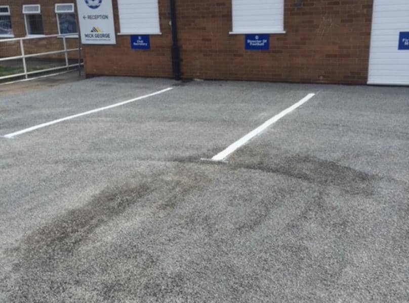 Parking bays